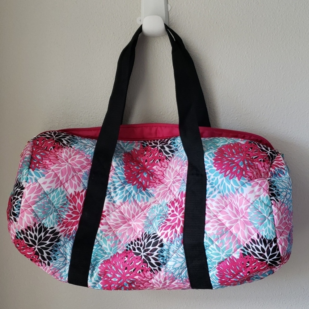 Floral Gym Duffle Bag